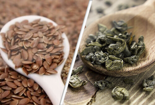 Семена льна и зеленый чай - союзники против рака