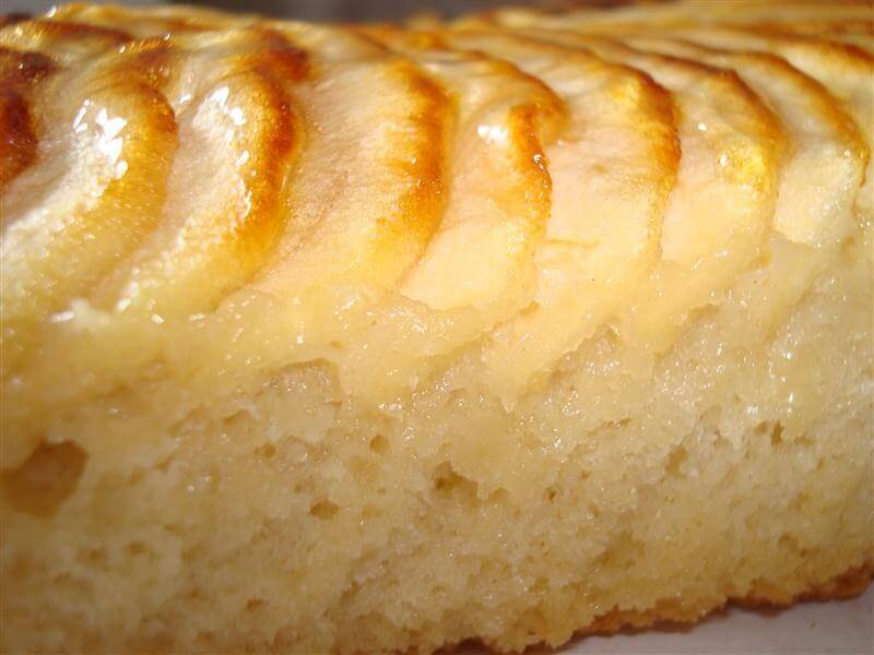Рецепт бисквитного пирога с яблоками