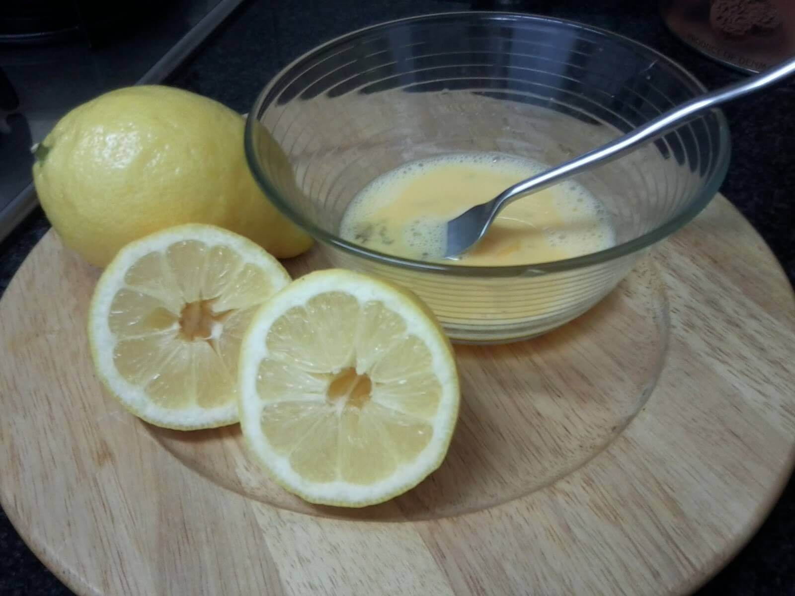 Рецепт домашнего лимонного пирога